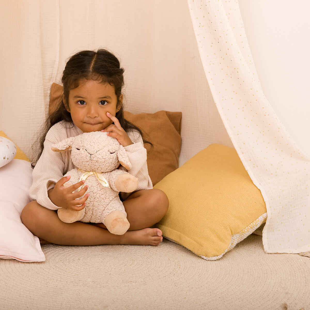Peluche musicale Sleep sheep 7303-Z8 beige, CLOUD B