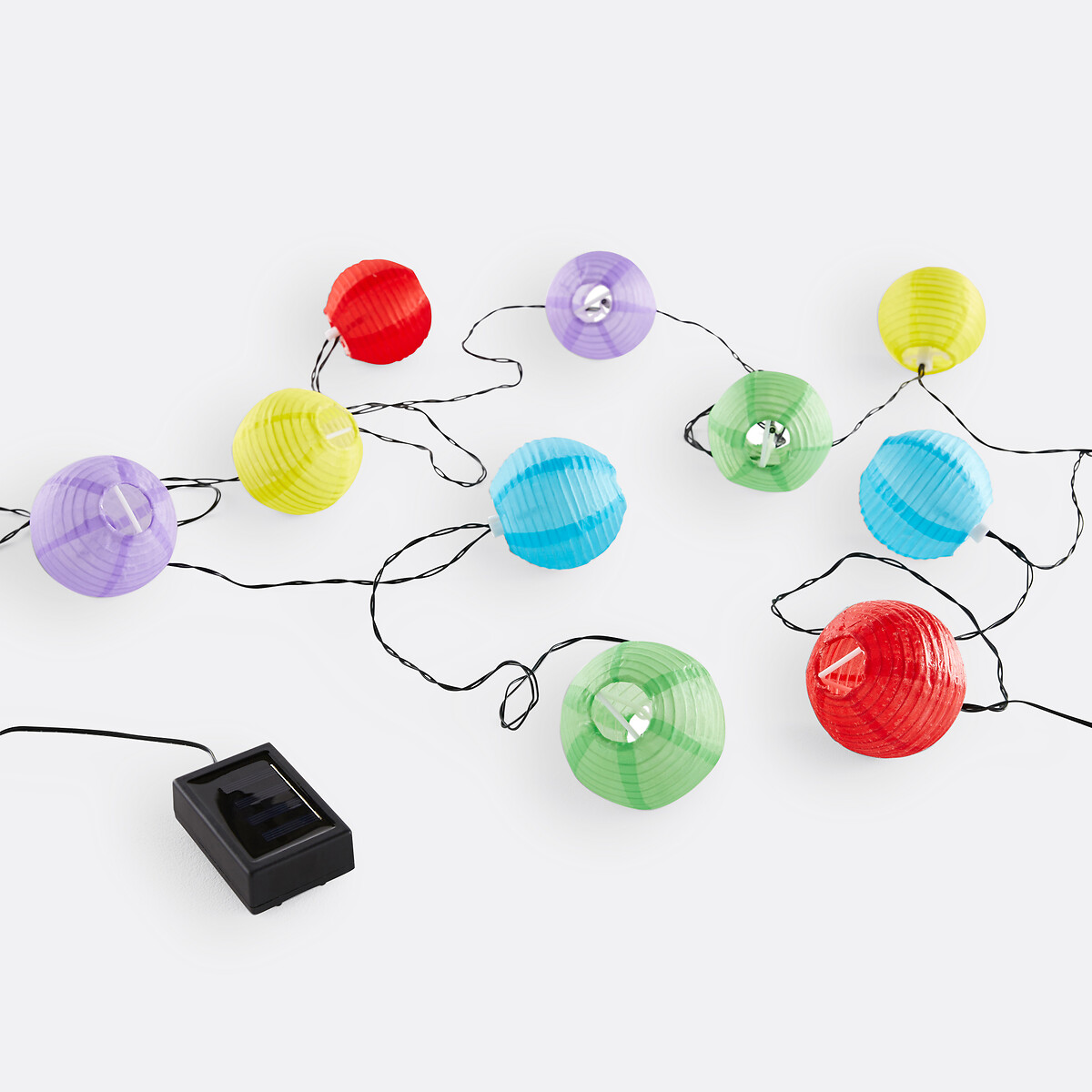 Guirlande lumineuse solaire, Masti multicolore, LA REDOUTE INTERIEURS