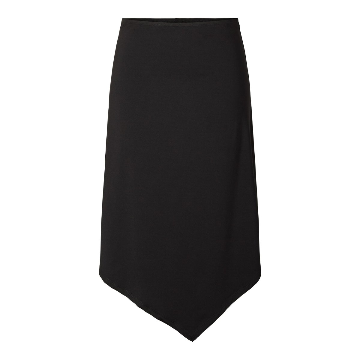 Jupe Mi-Longue noir - black1, PIECES