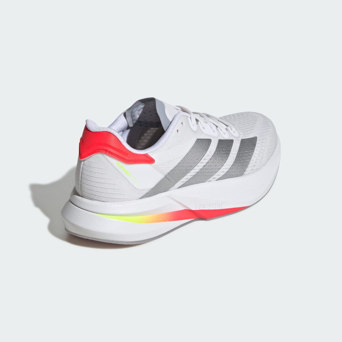Baskets Duramo Speed 2 blanc/gris/rouge, adidas Performance