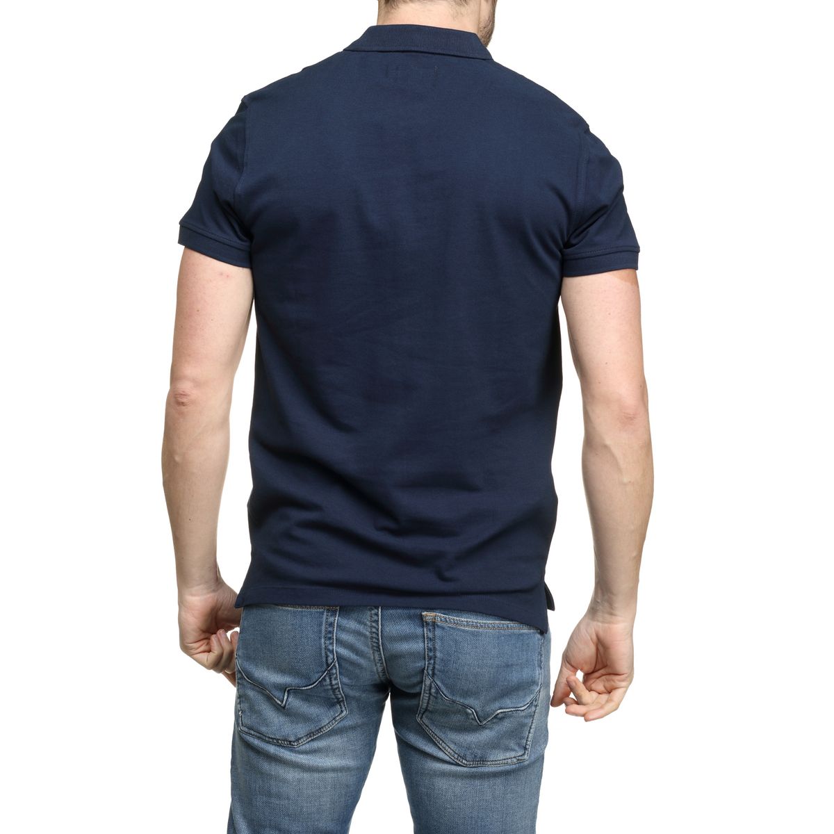 Polo Manches Courtes bleu foncé, PEPE JEANS