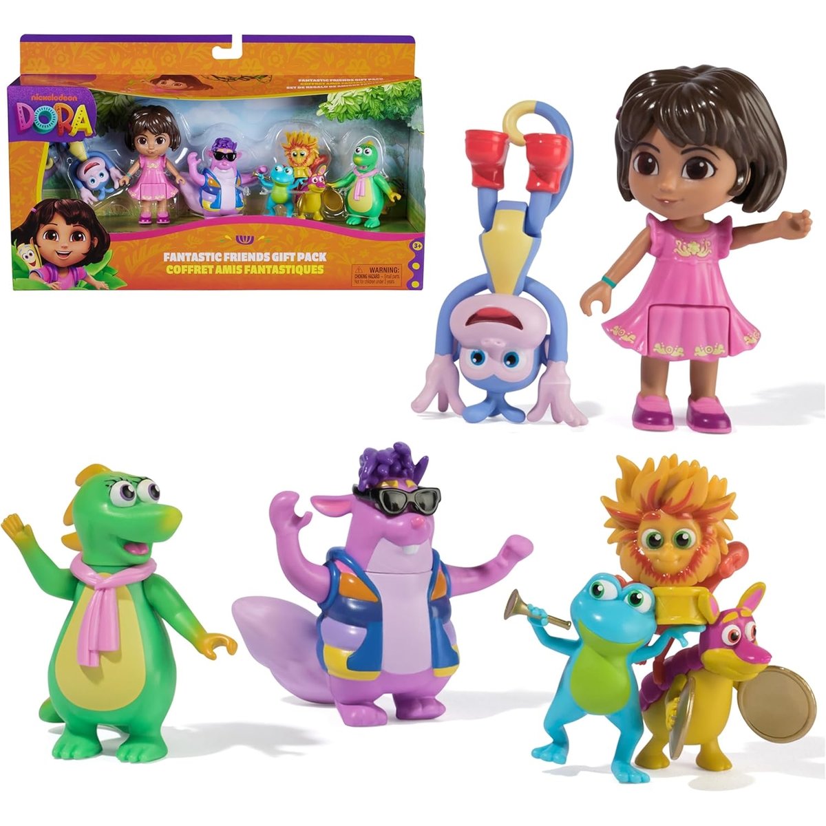 Dora - Coffret cadeau amis fantastiques multicolore, SPIN MASTER