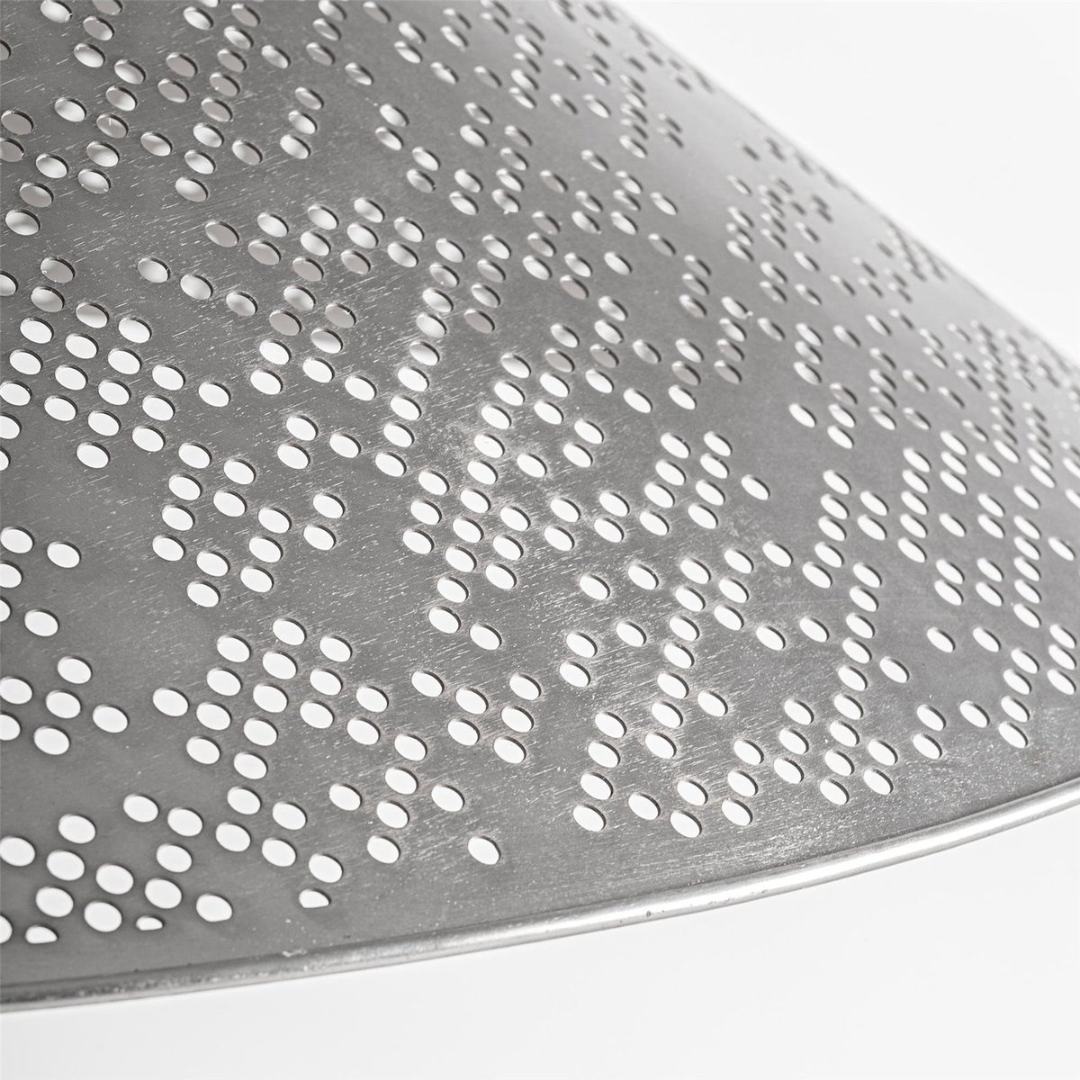 Suspension acier collection S.JACQUARD argenté, RECOLLECTION