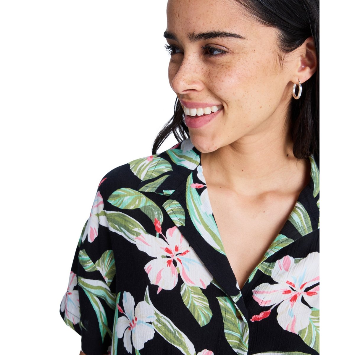 Haut léger SALTY SWEET. noir anthracite spring charming, ROXY