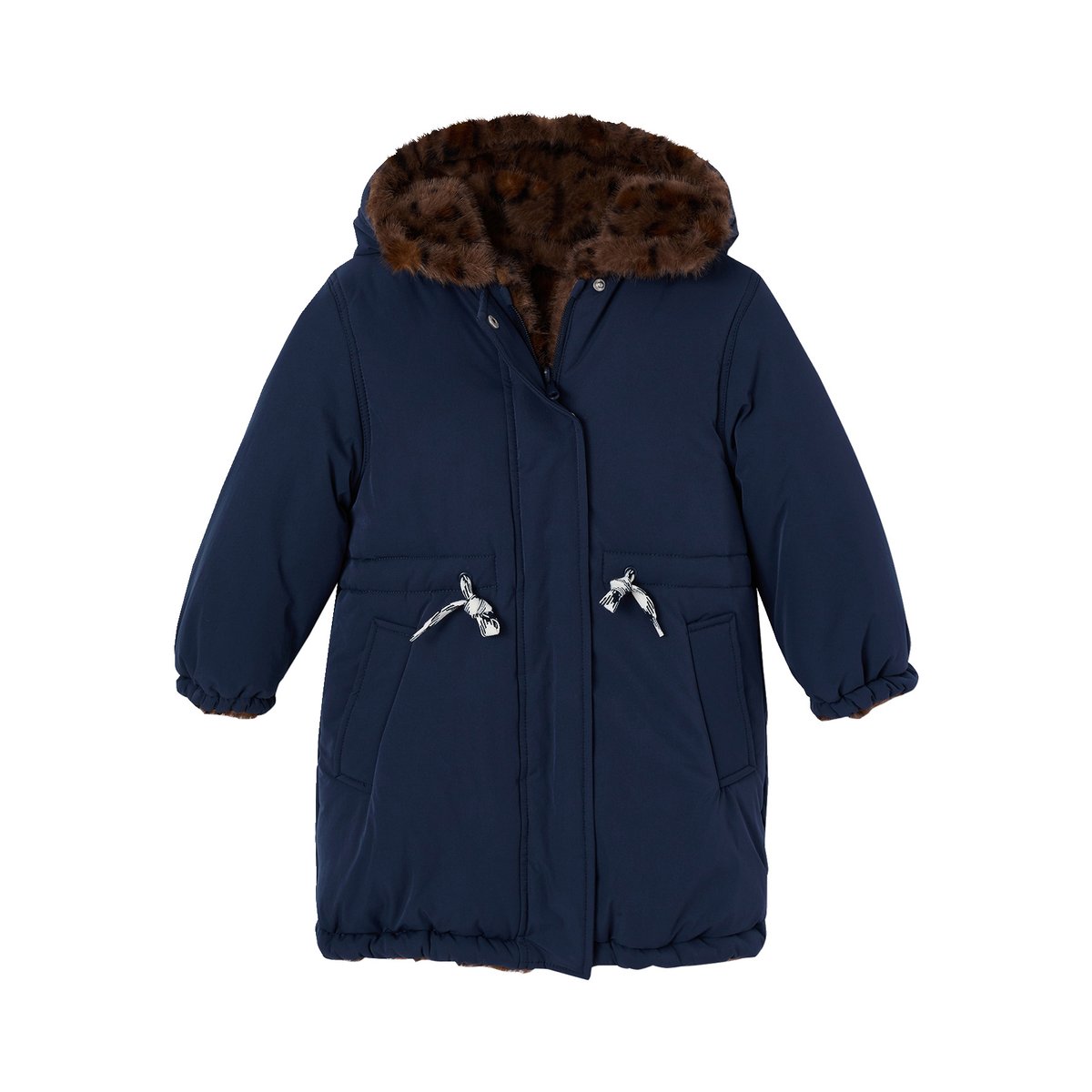 Parka réversible marine, VERTBAUDET