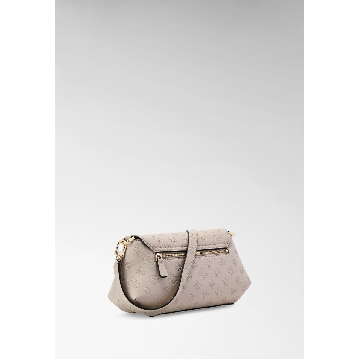 Logo Carmella Crossbody rouge foncé, GUESS
