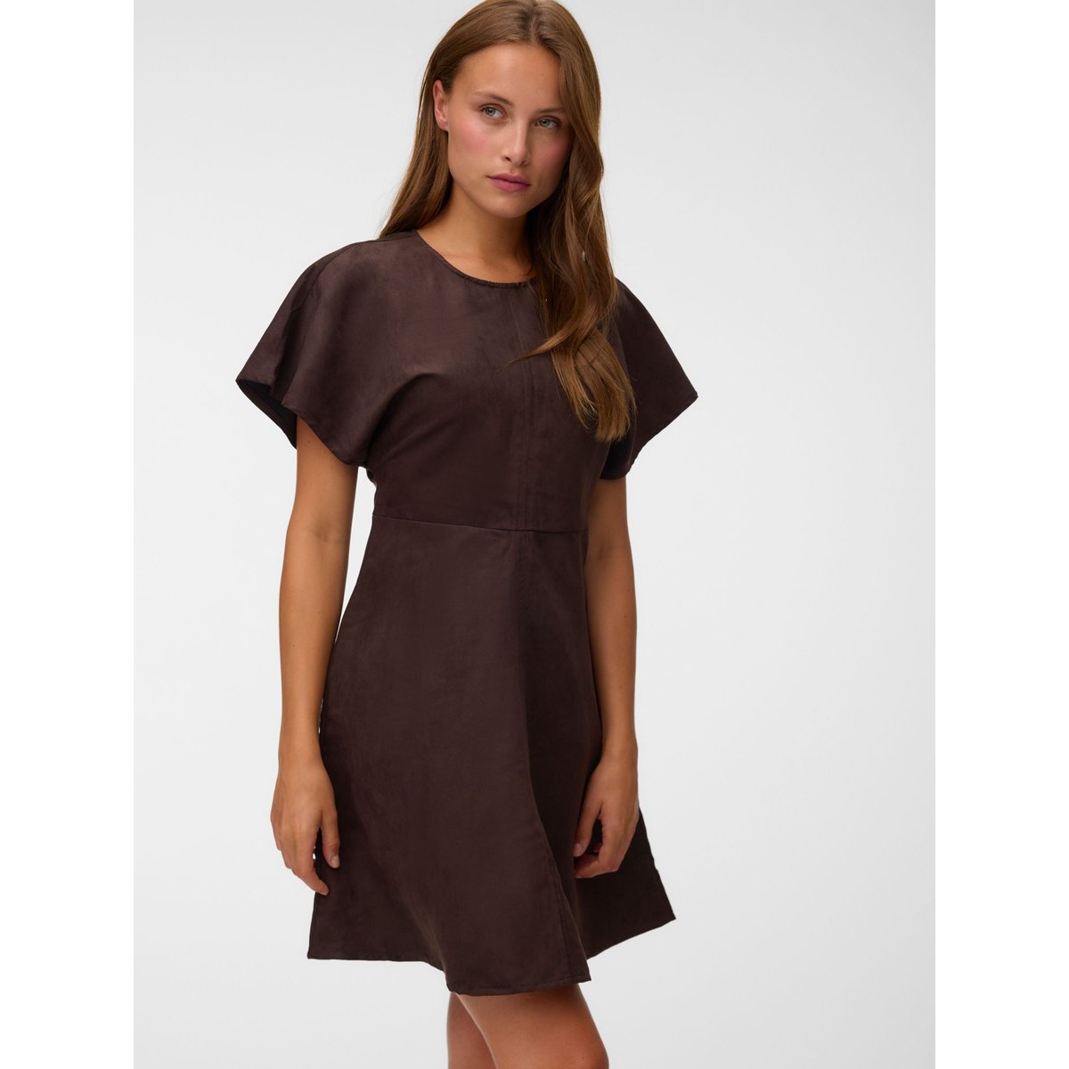 Robe marron - chocolate torte, VERO MODA