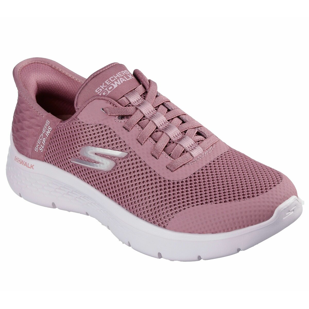 Baskets Slip-Ins: Go Walk Flex - Grand Entry rose, SKECHERS