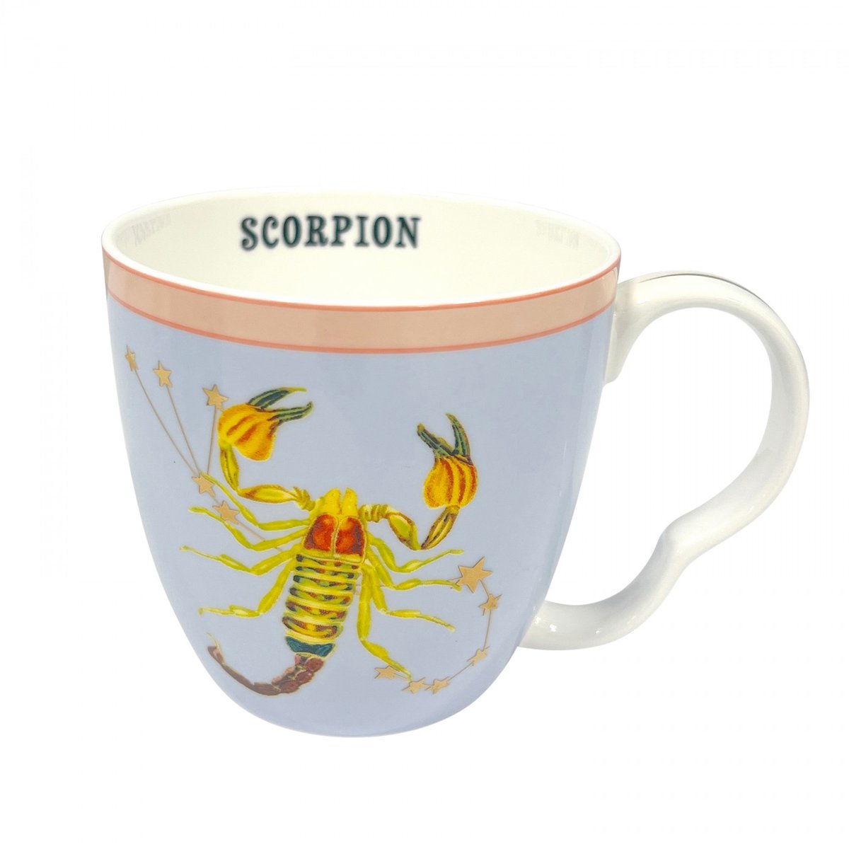 Mug en porcelaine Astro Scorpion multicolore, YVONNE ELLEN
