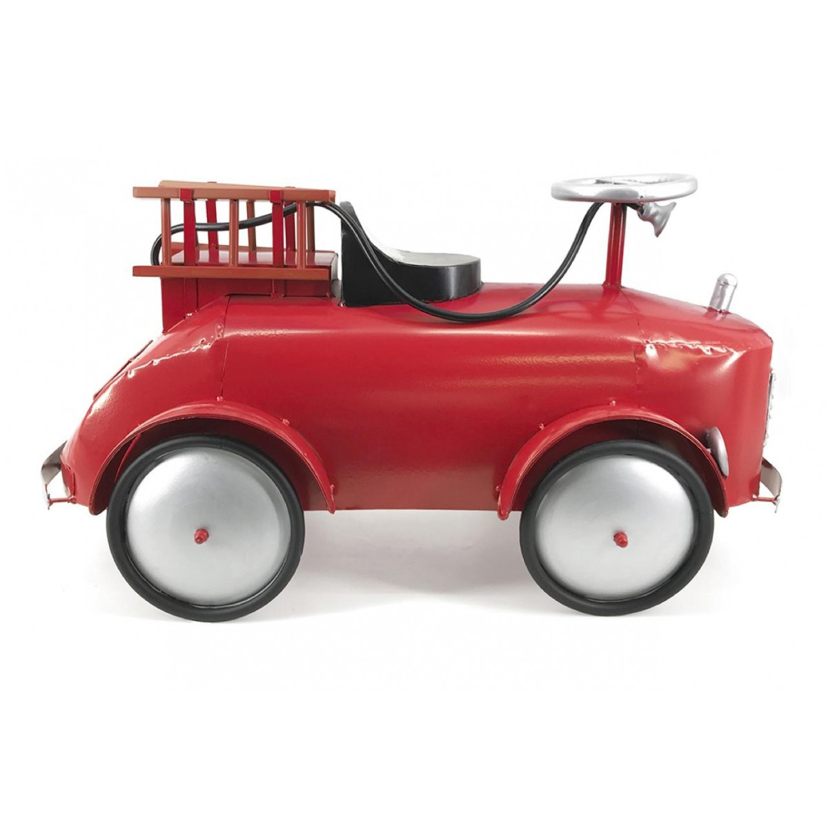 Voiture fer rouge, DECORATION D’AUTREFOIS