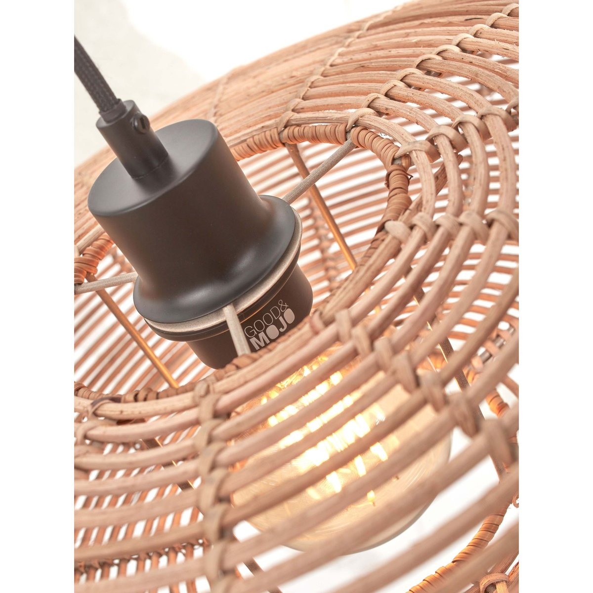 Lampadaire Bambou TANAMI marron, GOOD & MOJO