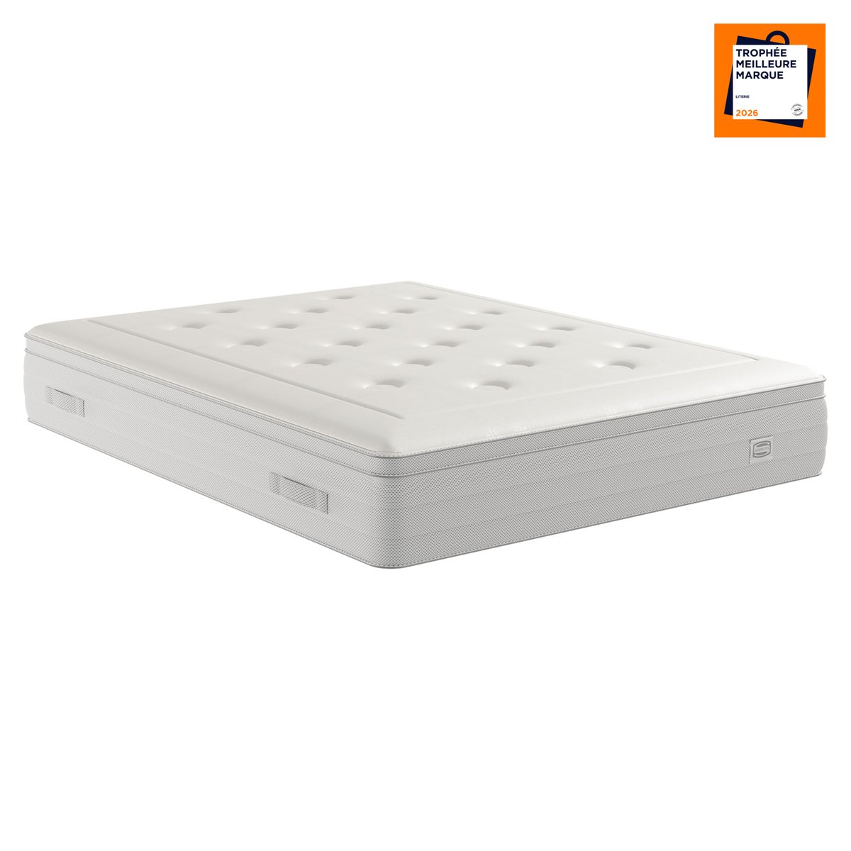 Matelas REFLEXION 160x200, Hybride, ferme, H33 blanc, SIMMONS