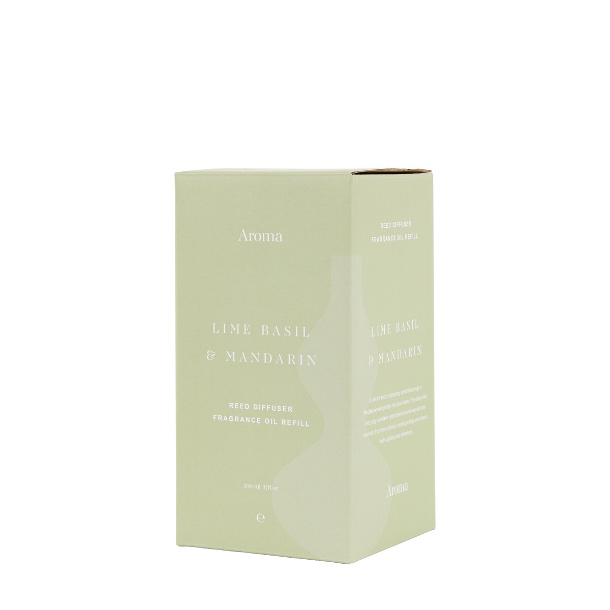 500ml Diffuser Refill Oil in Lime Basil & Mandarin Fragrance green, ÉDITÉ