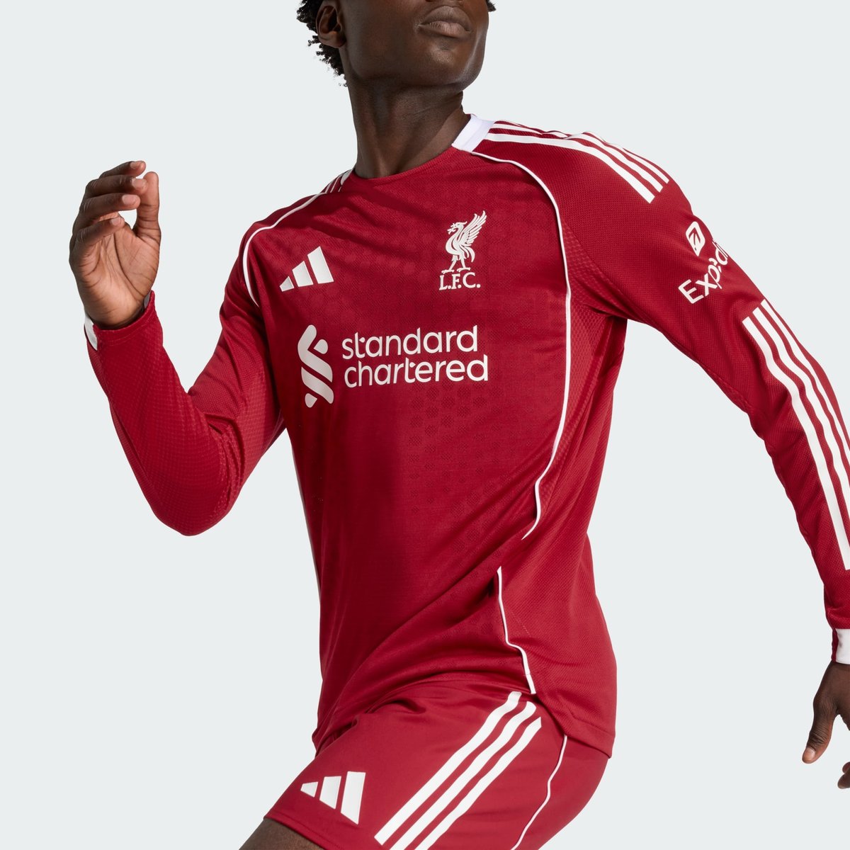 Maillot Manches Longues Domicile Liverpool Fc 25/26 Authentique Maillot Manches Longues Domicile Liverpool Fc 25/26 Authentique strawberry red, adidas Performance