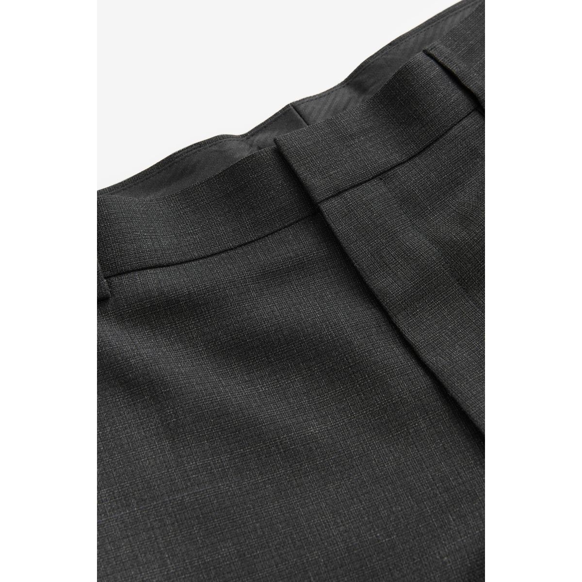 Pantalon de costume ajusté noir, NEXT