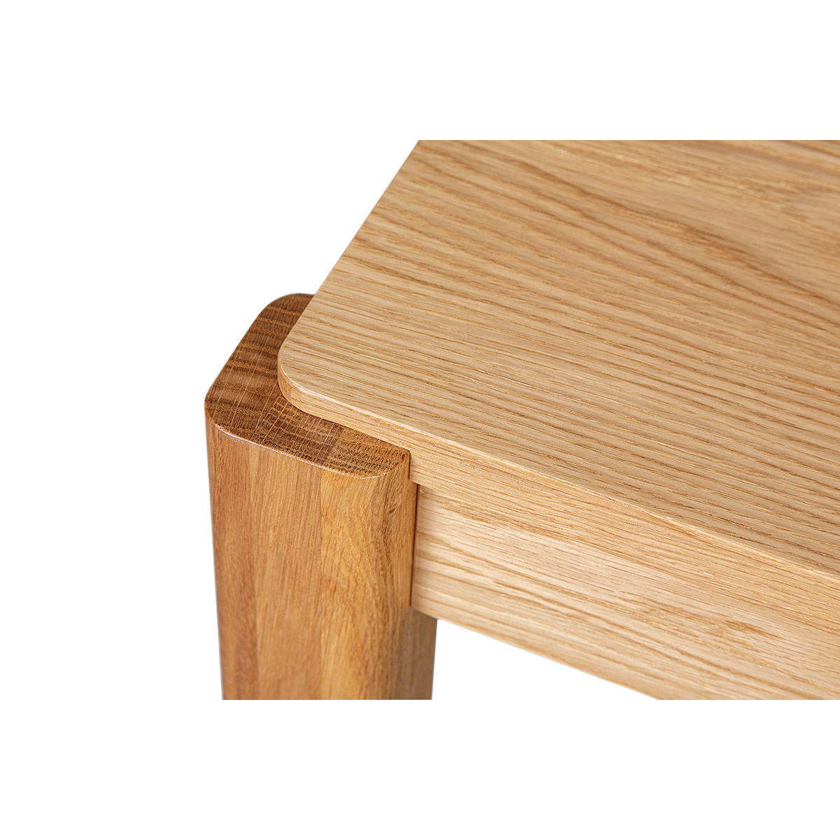 Table à manger scandinave extensible rectangulaire L125-238 cm AGALI chêne clair, MILIBOO
