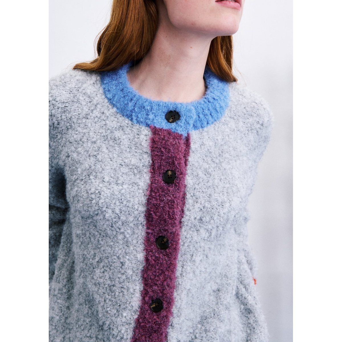 Cardigan Ithaque ITHAQUE gris, FRNCH