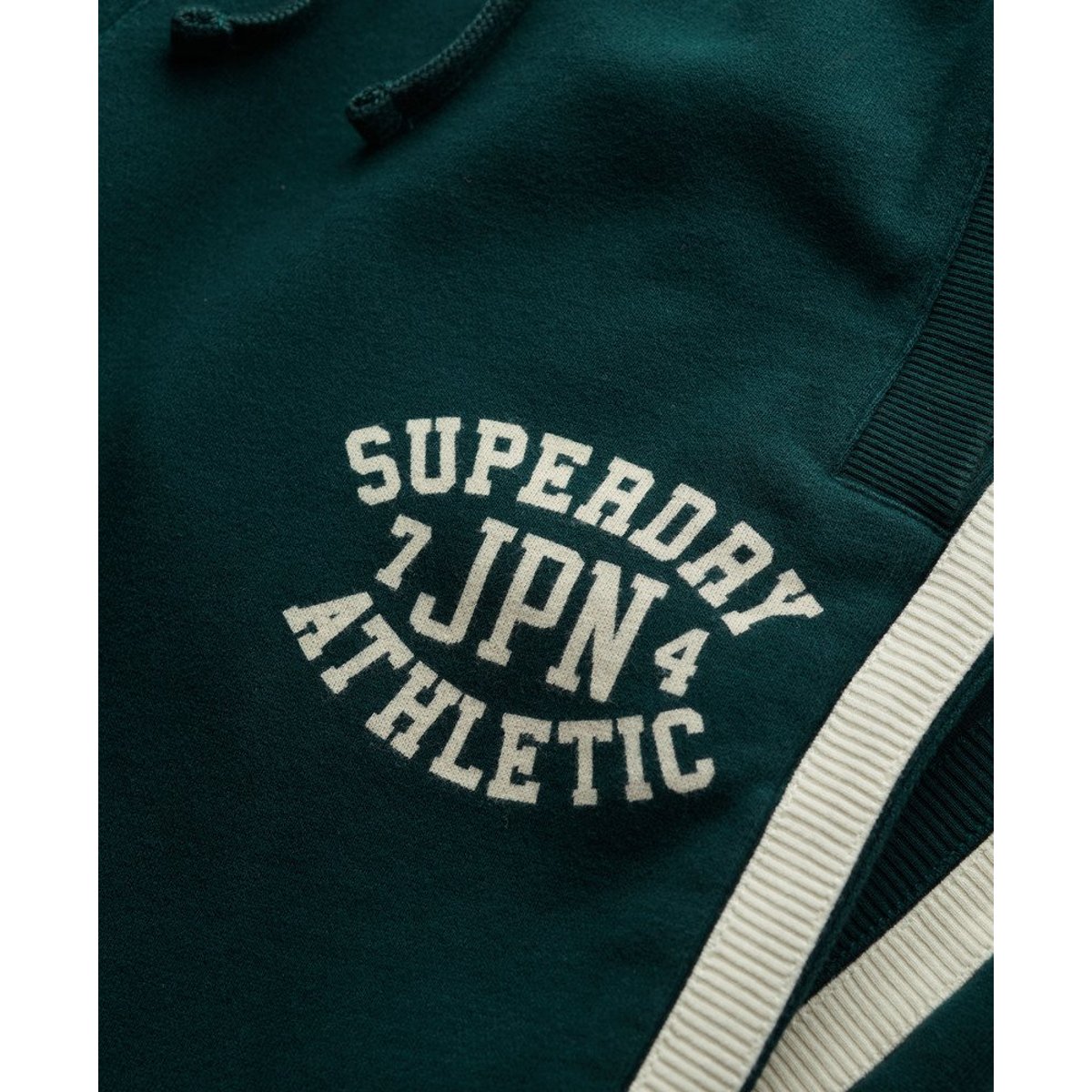 Jogging Athletic Essentials Coupe Droite vert pinède foncé, SUPERDRY