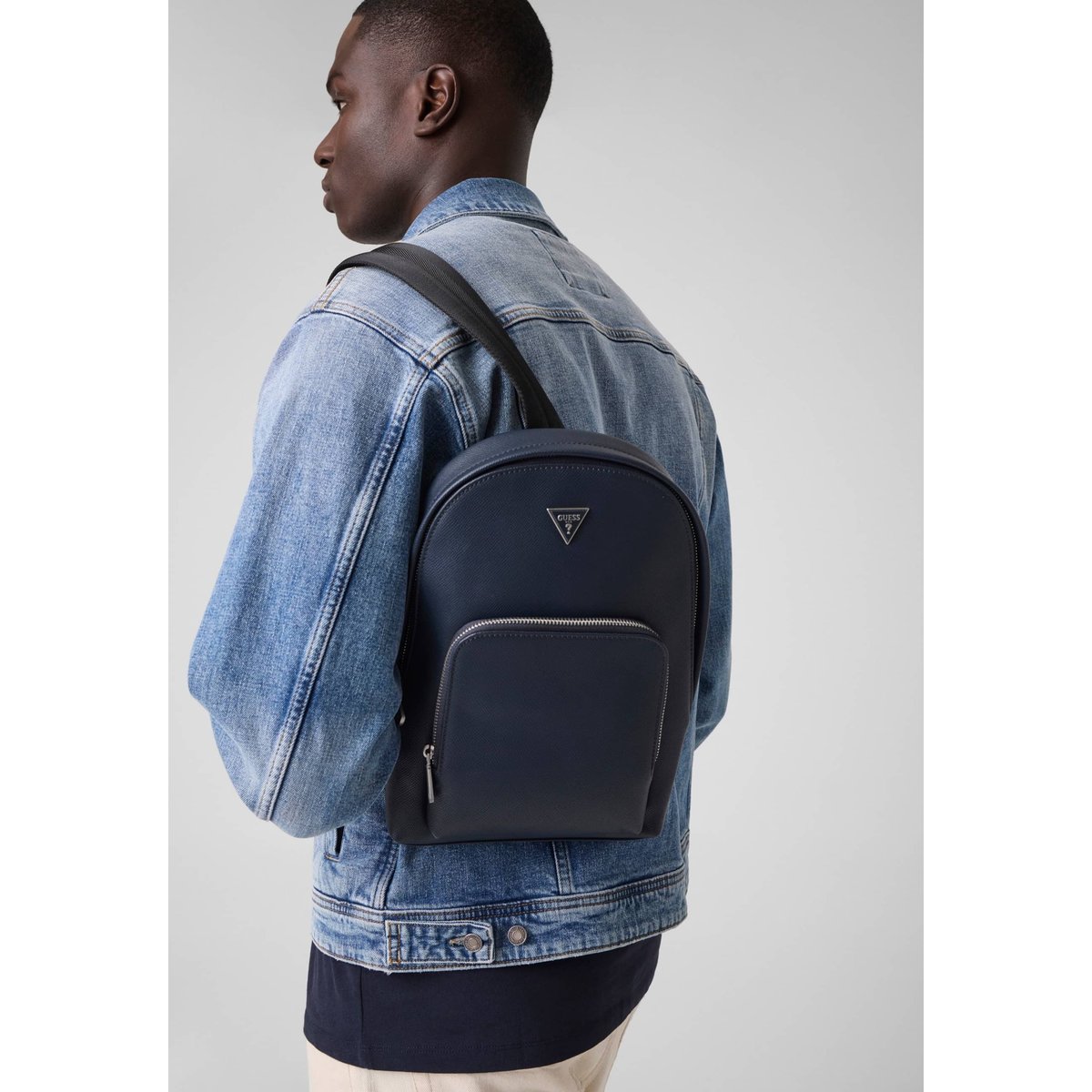 Sac Milano Crossover bleu, GUESS
