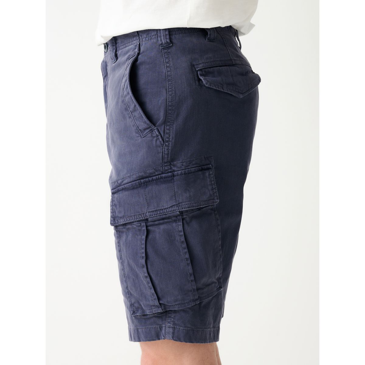 Short cargo style militaire bleu marine, NEXT