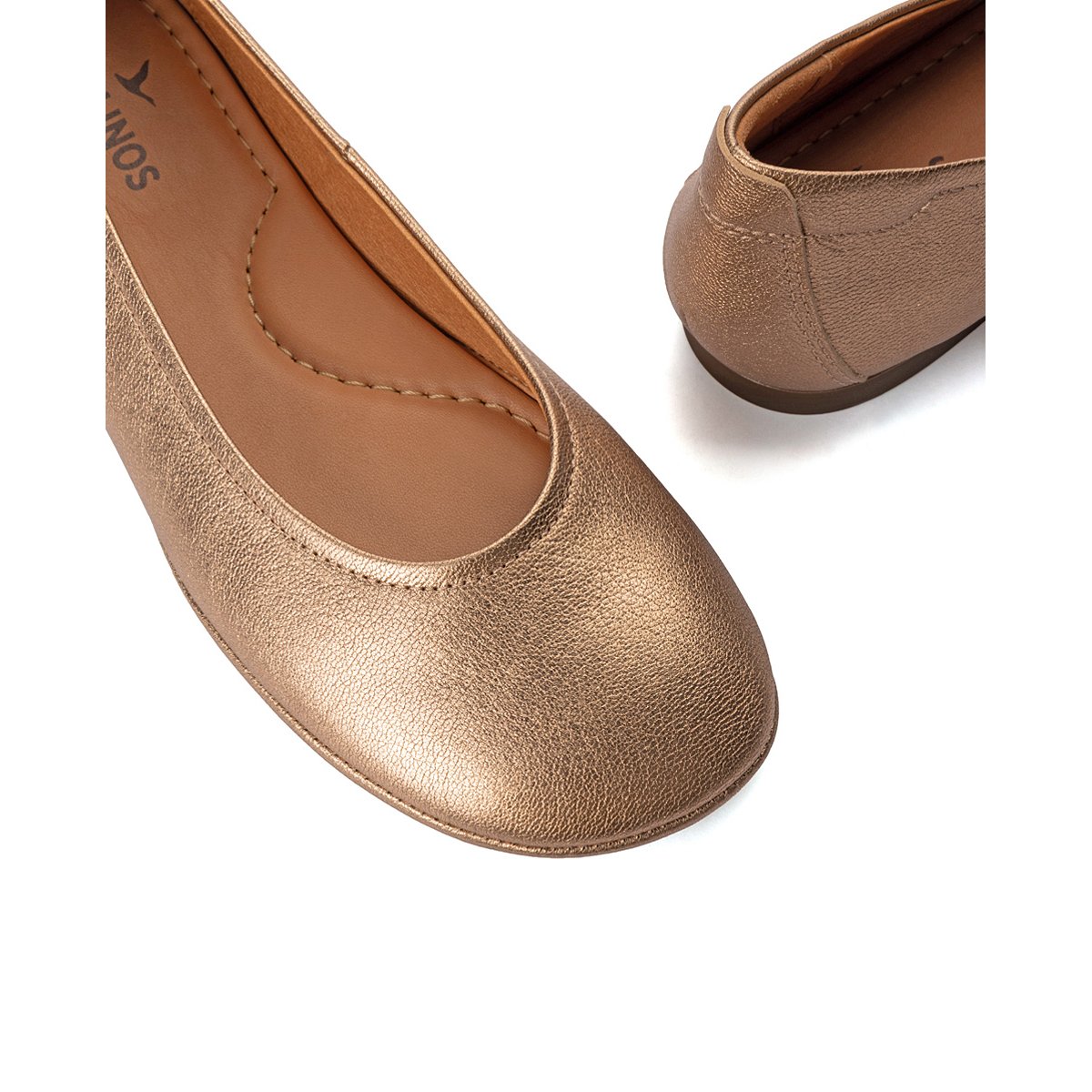 Ballerines cuir Carmona champagne, PIKOLINOS