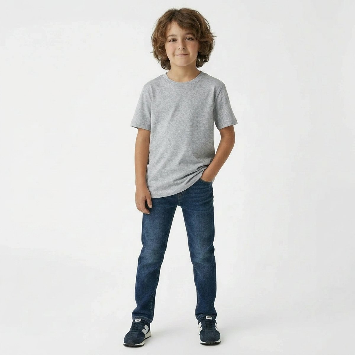T-shirt - Très bon état gris, BELLEROSE