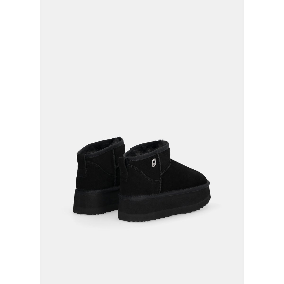 Bottines chaudes à plateforme noir, LIU JO