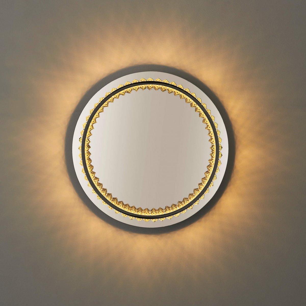 Sublime plafonnier rond - PEZZATI argenté / chromé, KOSILUM