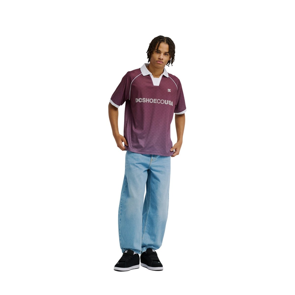 Haut en maille. rose grapeade, DC SHOES
