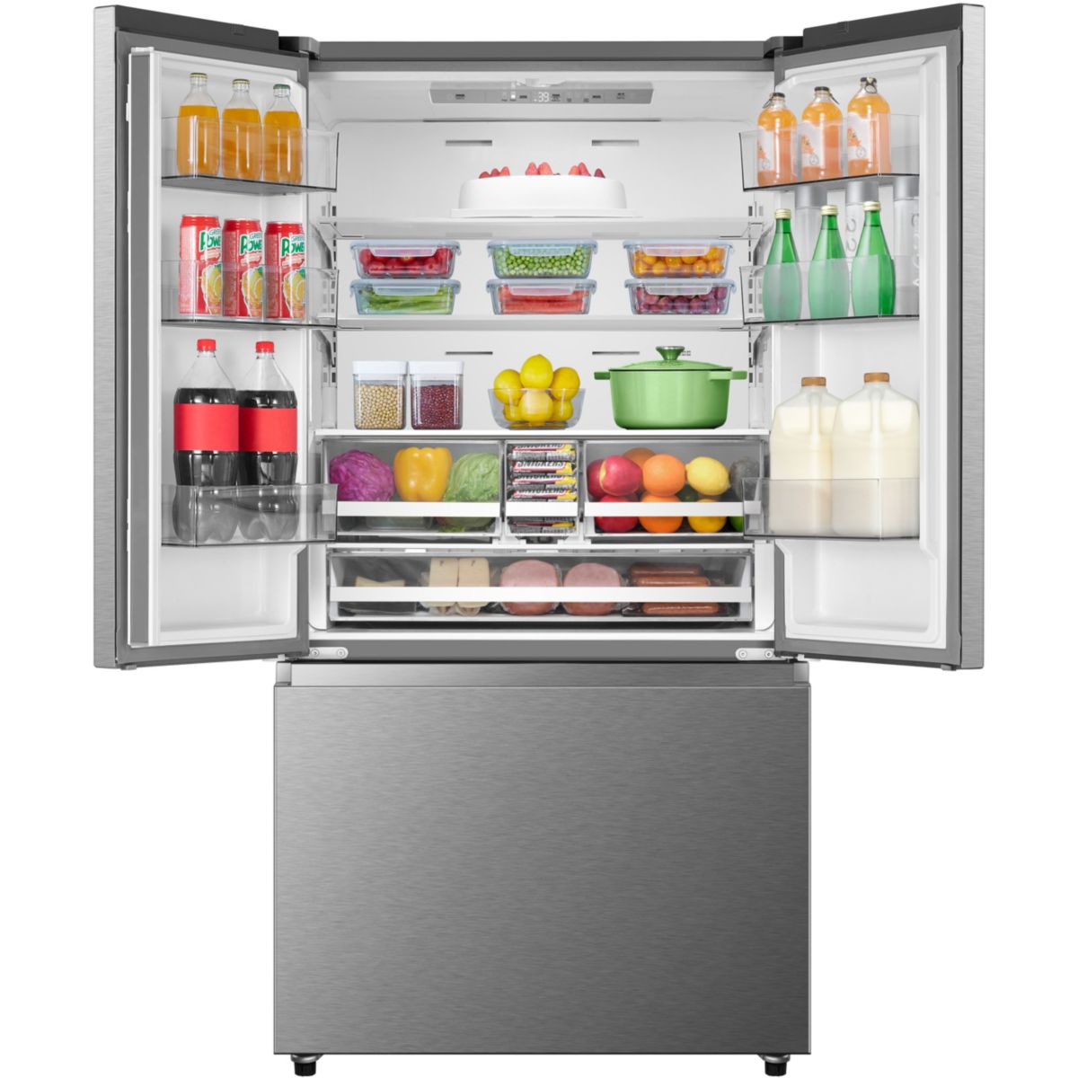 Réfrigérateur multi portes RF815N4SASE couleur unique, HISENSE