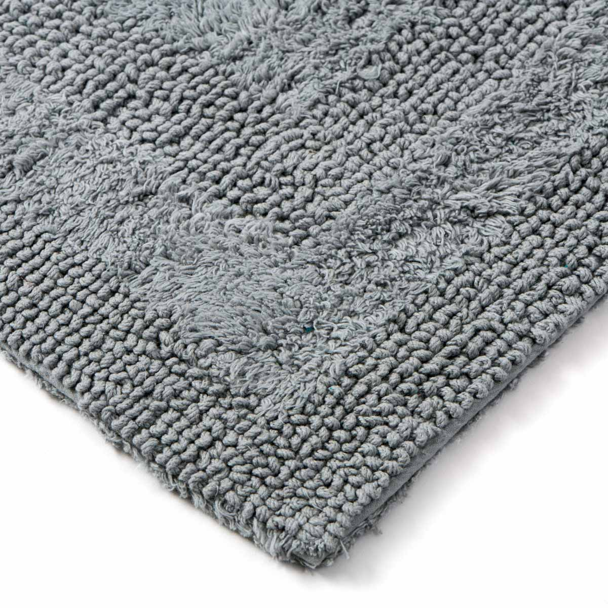 Tapis de bain réversible Zéphyr - Coton 2400g/m² orage zephyr, TRADITION DES VOSGES