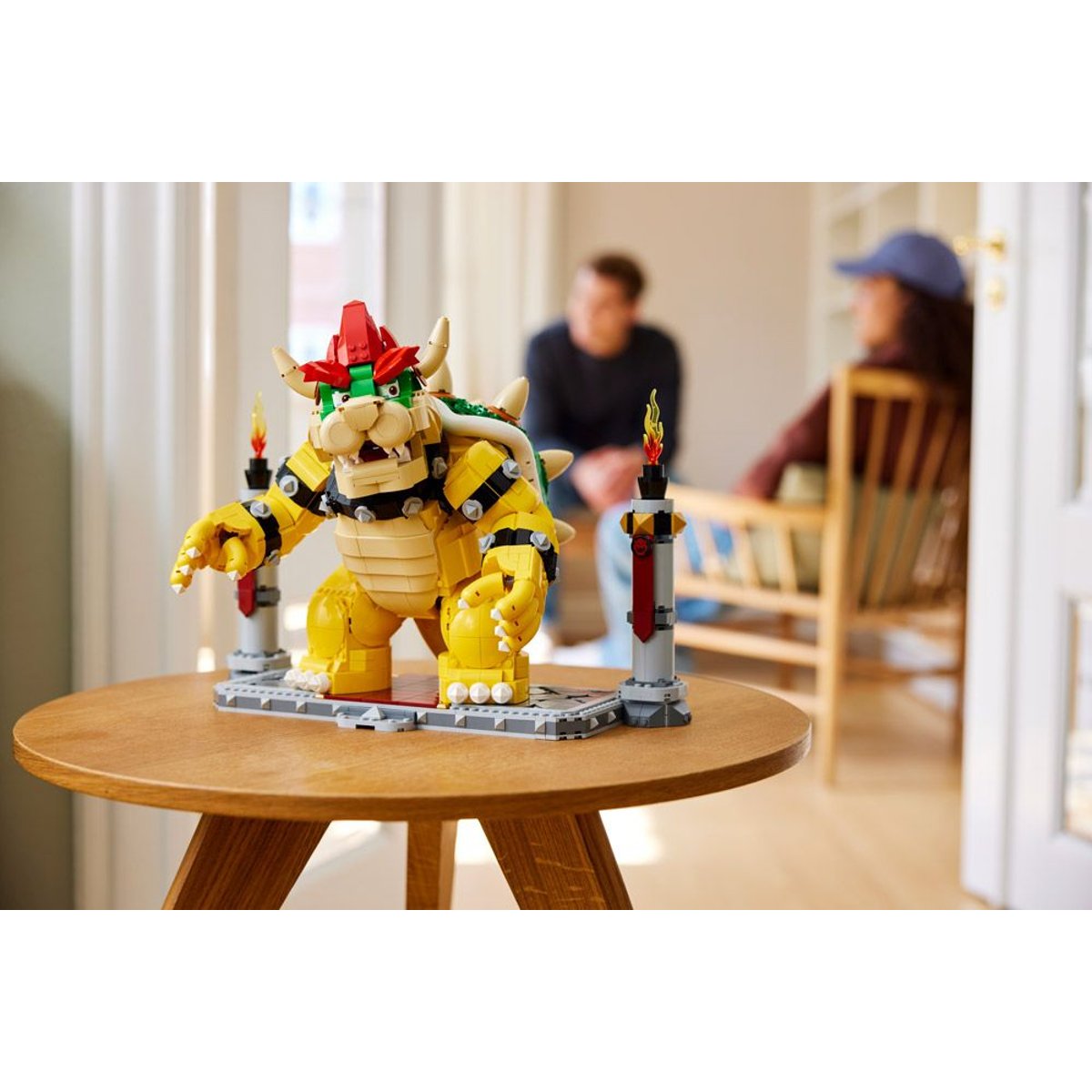 LEGO Super Mario - Le puissant Bowser 71411 : Le roi des Koopas en briques multicolore, LEGO