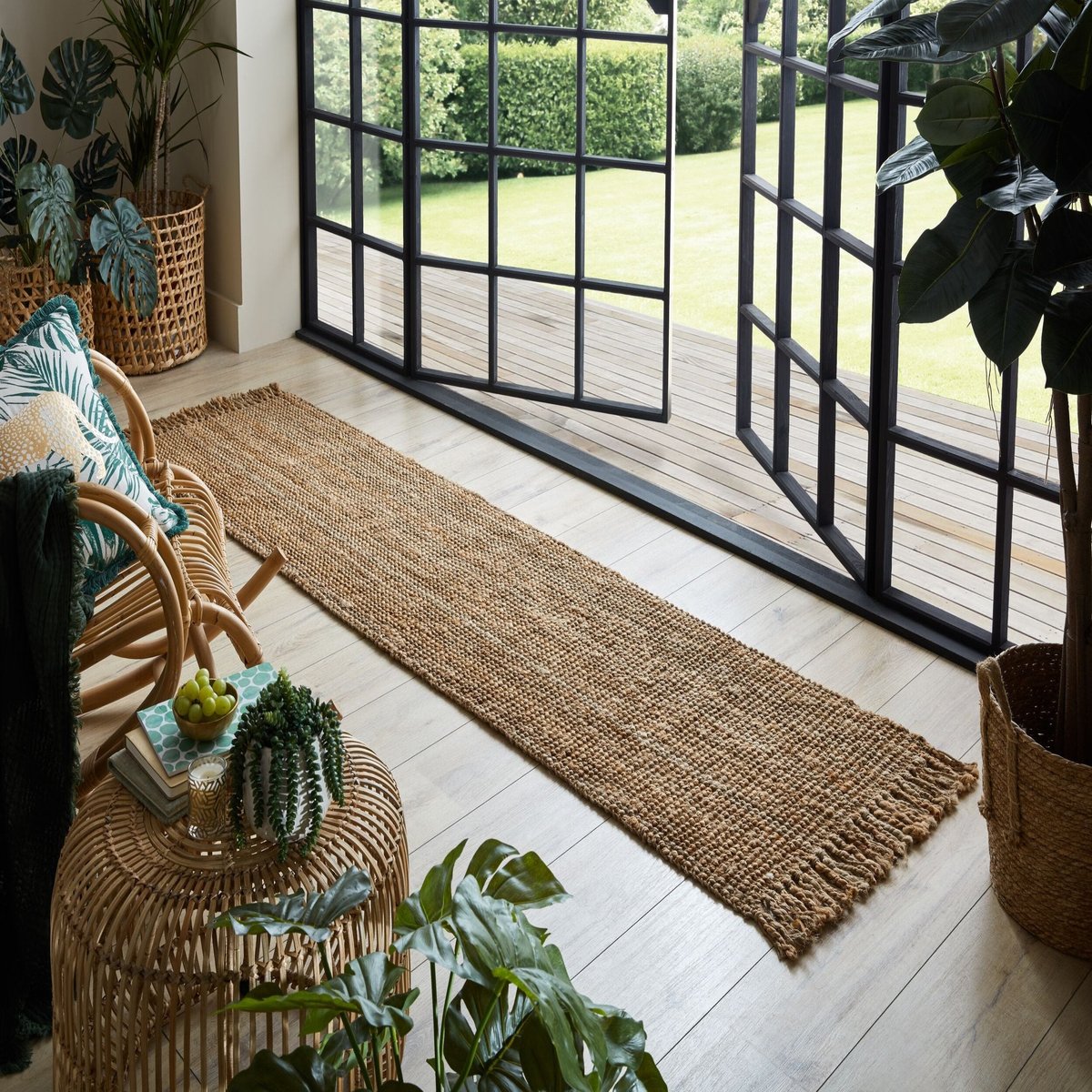 Tapis jute de couloir L'AUTHENTIQUE jute, FLAIR RUGS