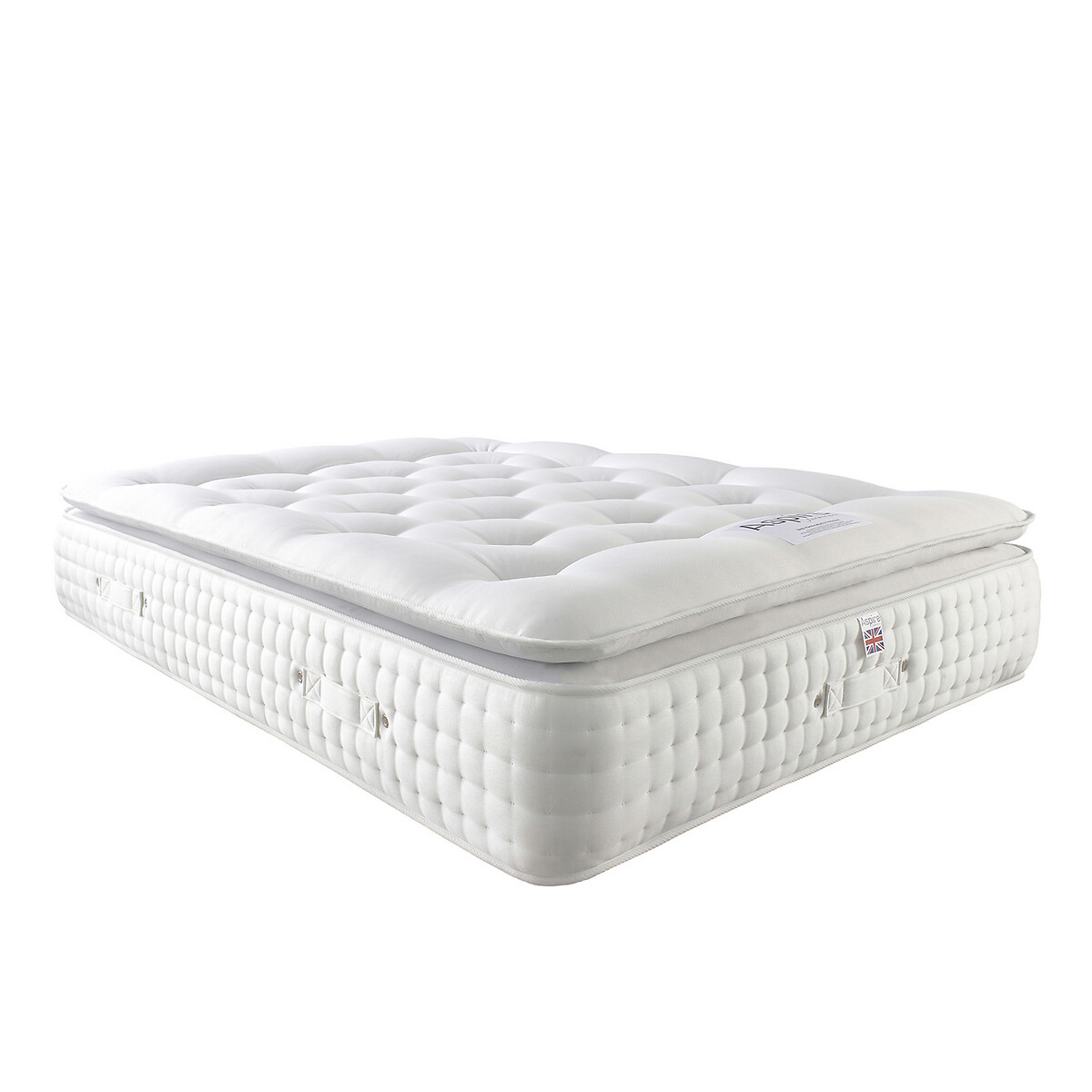 Alpaca Silk 5000 Pocket Pillowtop Mattress white, ASPIRE