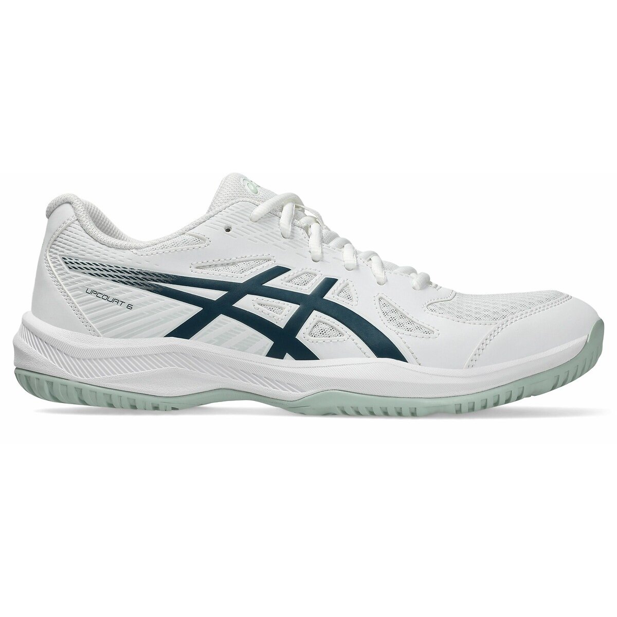 Baskets Upcourt 6 blanc/bleu, ASICS