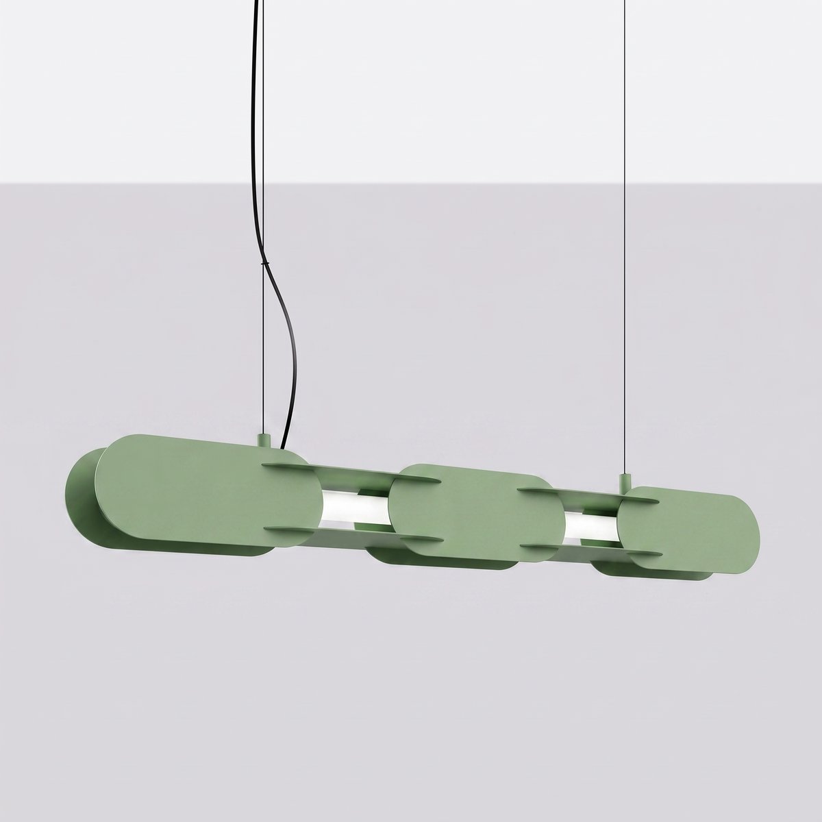 Suspension Acier Sauge LED 1 Chain sauge, EDEN