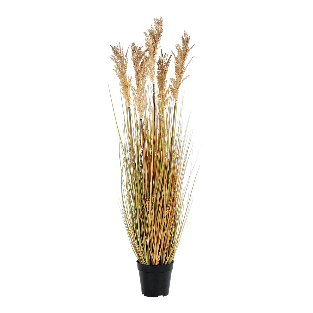 Plante artificielle graminée en pot H 110 cm vert, PIER IMPORT