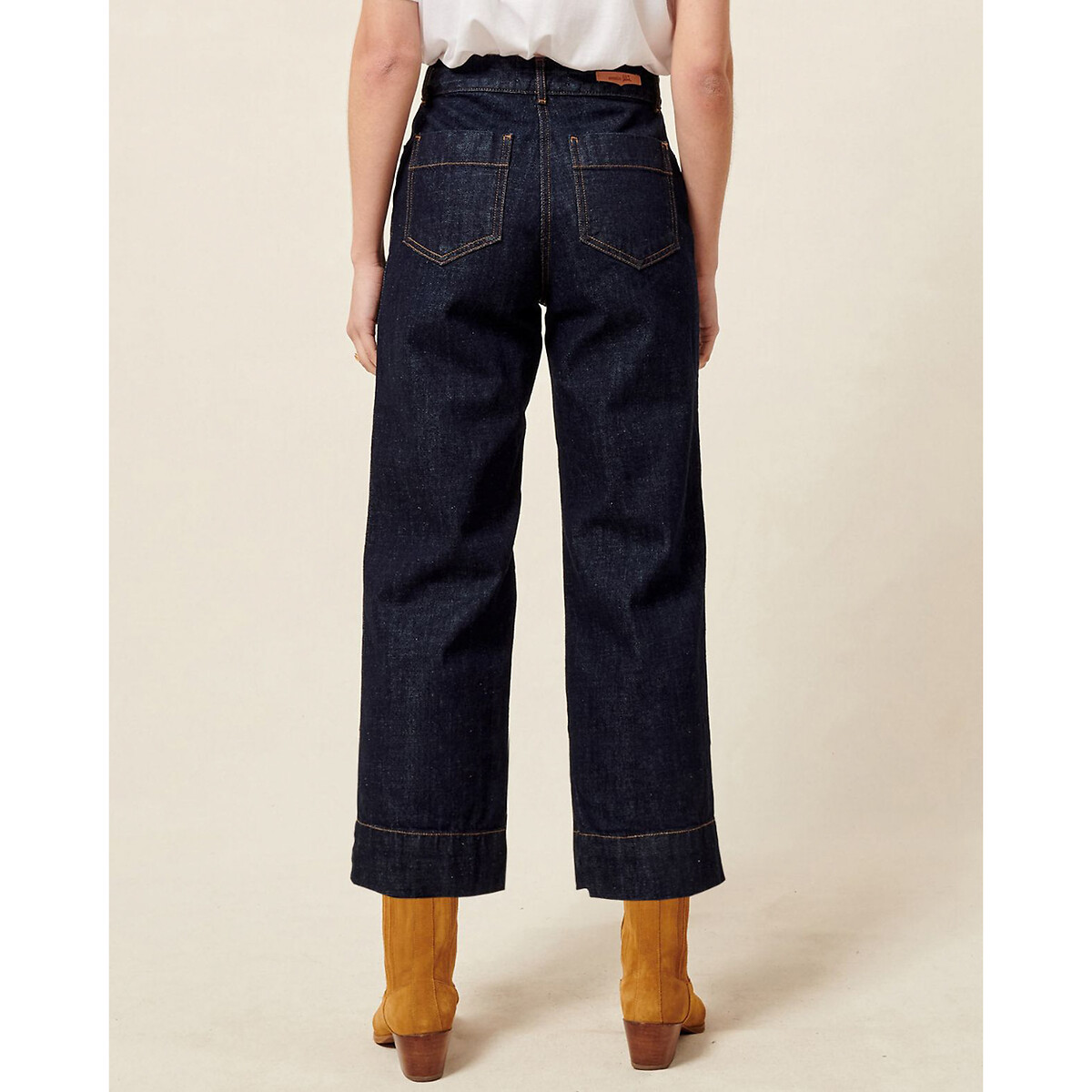 Seakey O Wide Leg, Loose Fit Jeans untreated, SESSUN