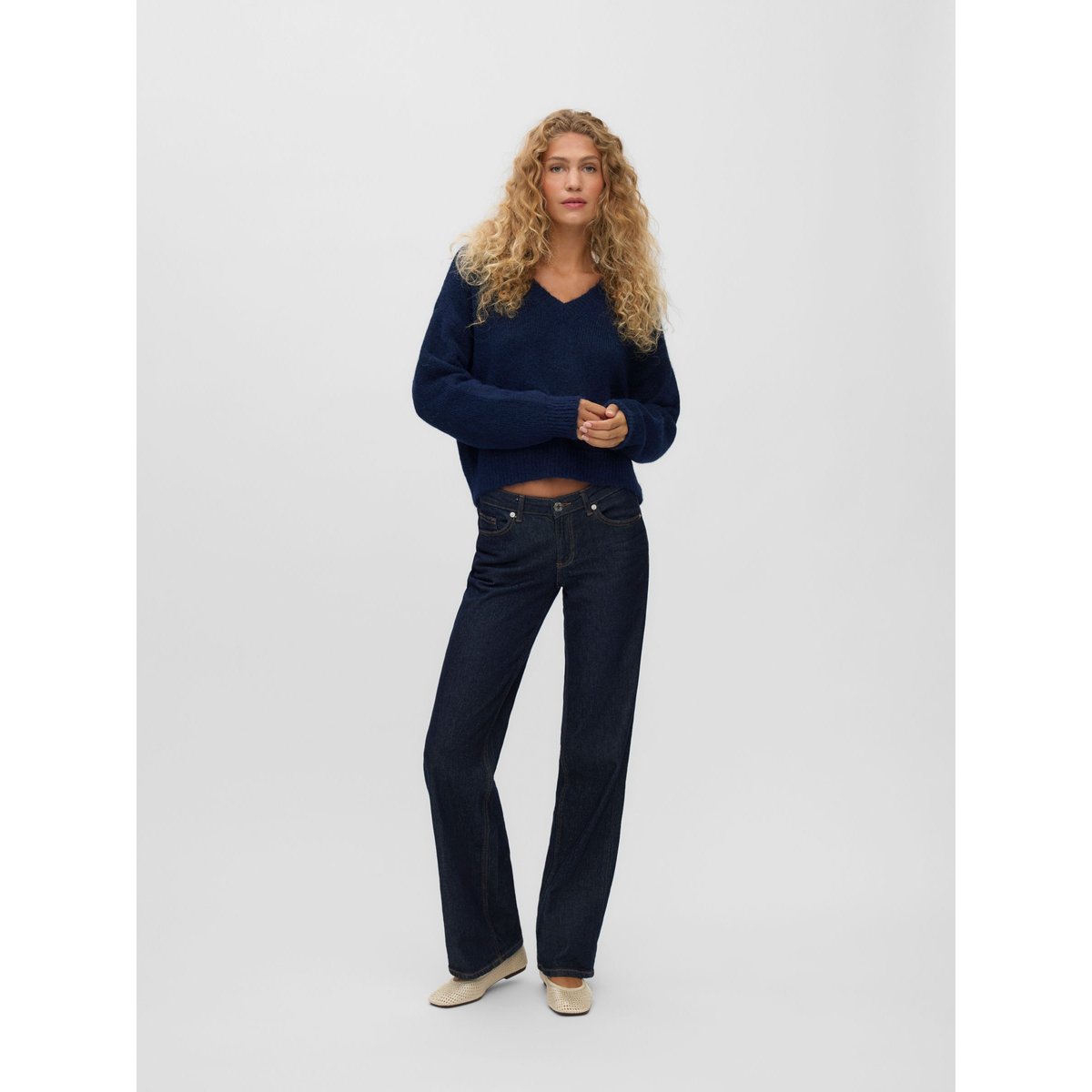 Pull En Maille navy blazer 1, VERO MODA