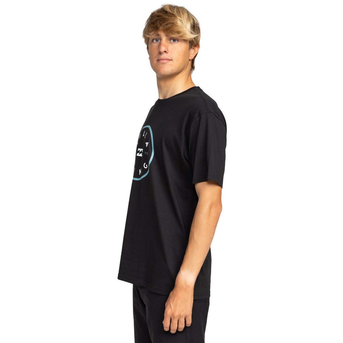 T shirt manches courtes ROTOR noir black, BILLABONG