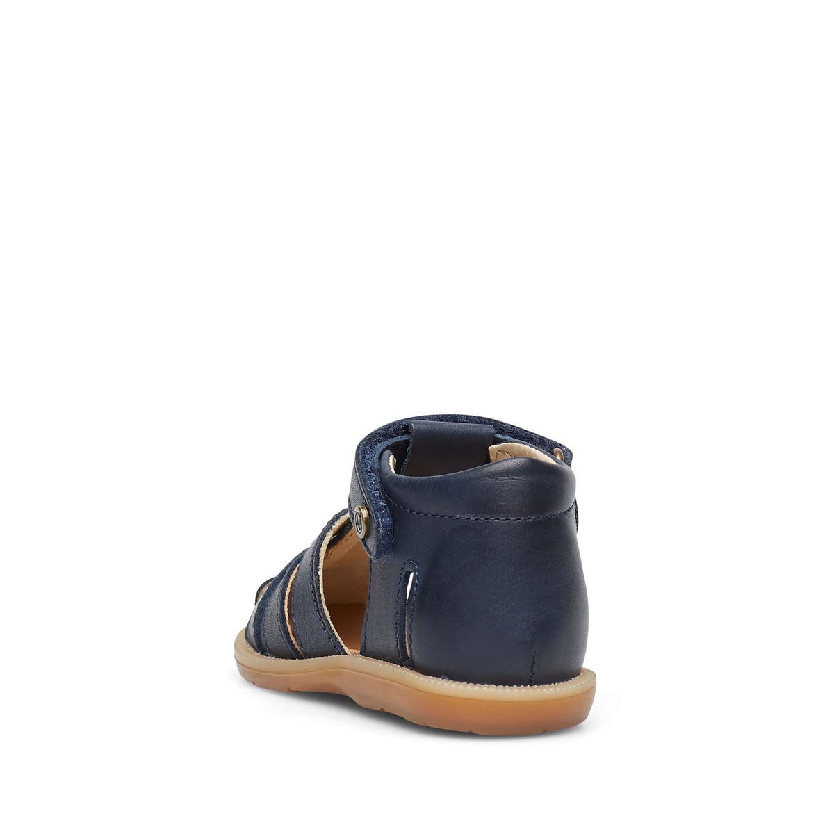 Sandales semi-ouverte en cuir ZAFFIRO marine, NATURINO