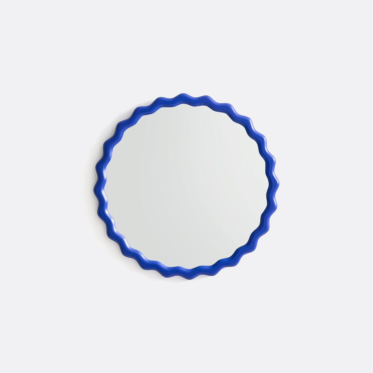 Nadima 35cm Diameter Wavy Mirror bright blue, LA REDOUTE INTERIEURS