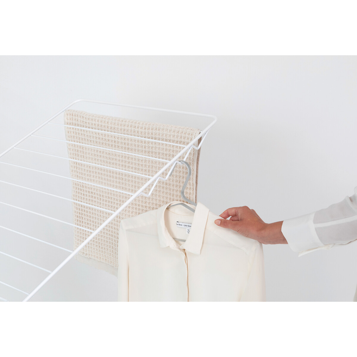 Etendoir à linge HangOn 25m blanc, BRABANTIA