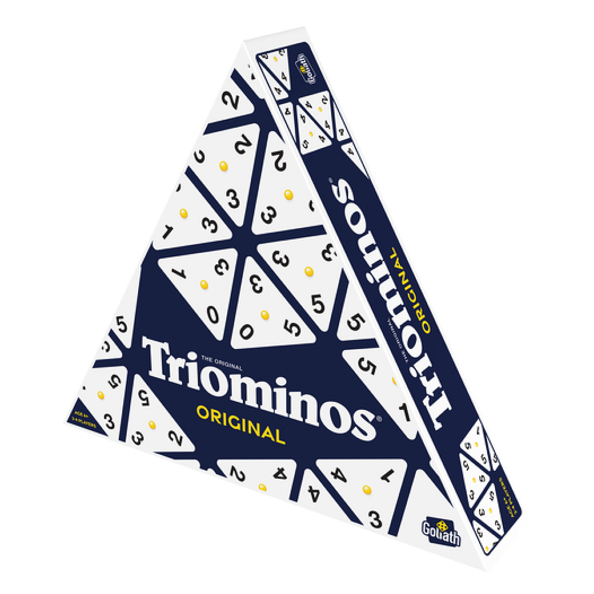 Triominos Original nouvelle version bleu, GOLIATH