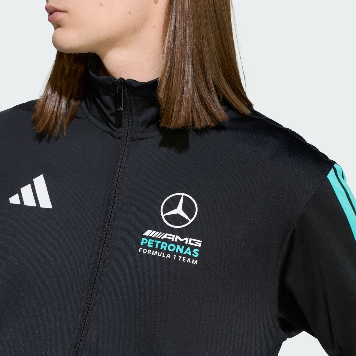 Veste De Survêtement Mercedes - Amg Petronas Formula 1 Team Dna Veste De Survêtement Mercedes - Amg Petronas Formula 1 Team Dna black / semi mint rush, adidas Performance