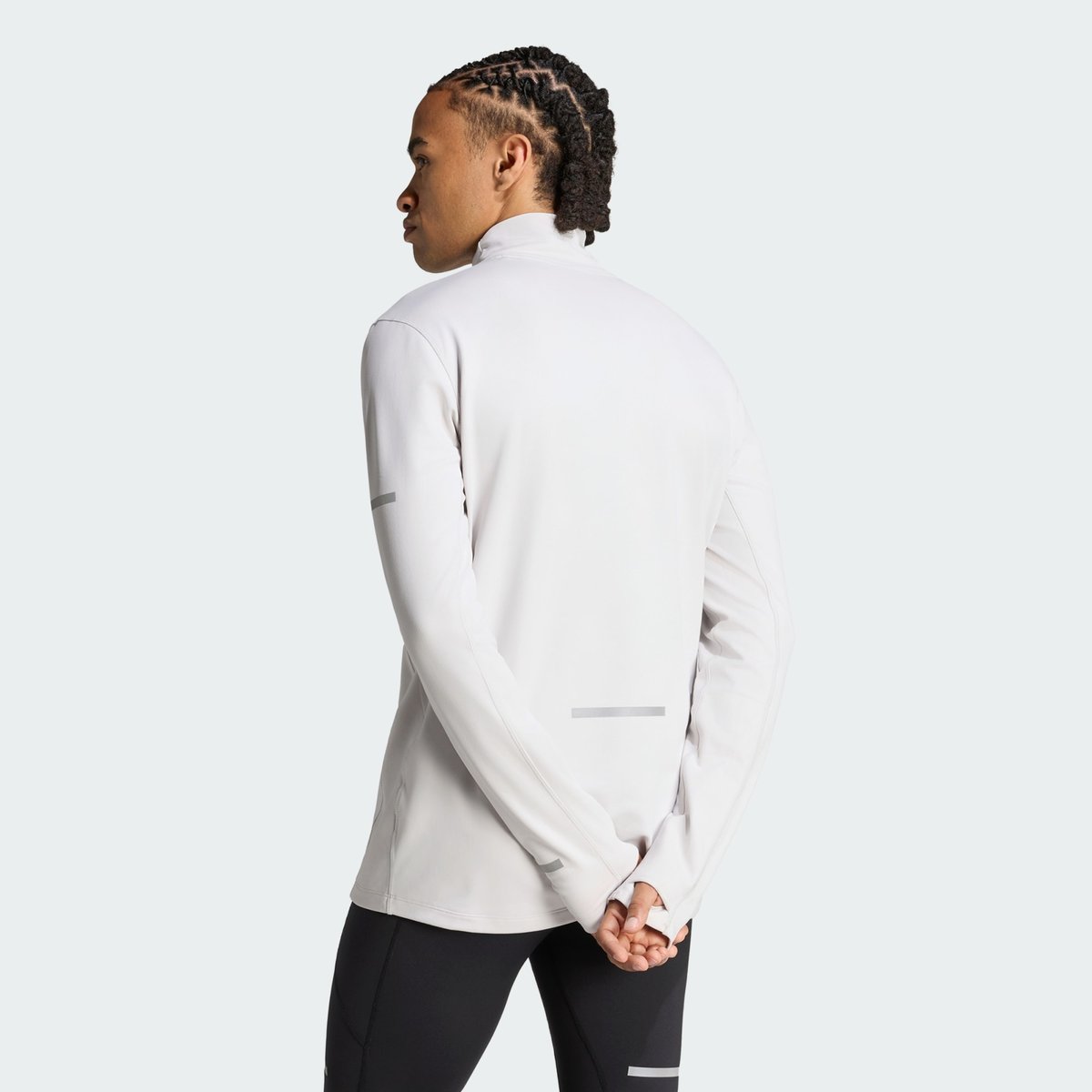 Haut De Running Chaud Manches Longues Adi365 Haut De Running Chaud Manches Longues Adi365 grey one, adidas Performance