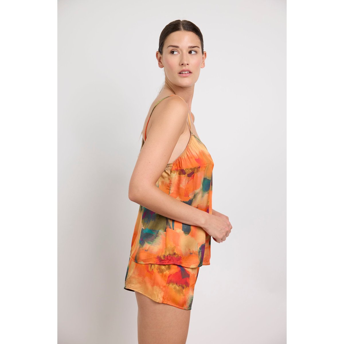 Top en viscose imprimé PARADISE gypsy garden, MAISON LEJABY