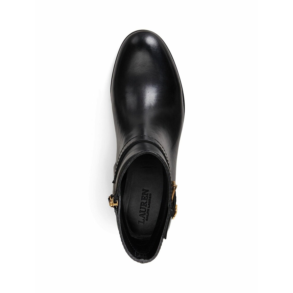 Brooke Ankle Boots in Smooth Leather black, LAUREN RALPH LAUREN