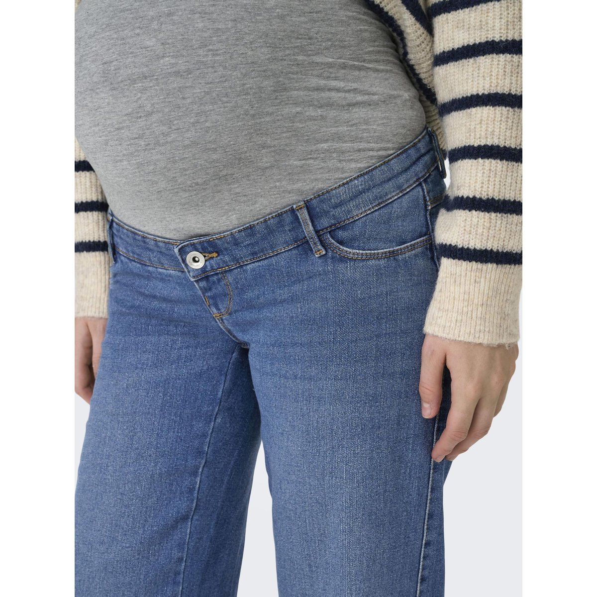 Jean À Jambe Large medium blue denim, ONLY