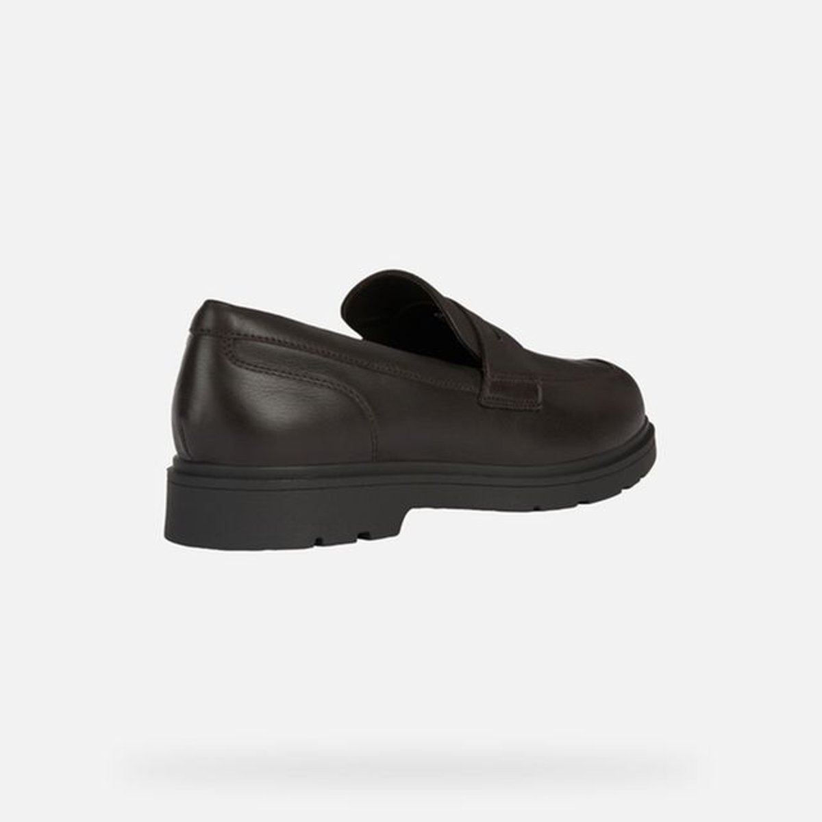 Moccasins U SPHERICA EC1 brun foncé, GEOX